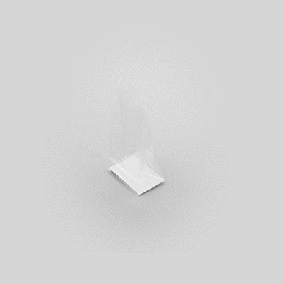 Bag Tek Clear Plastic Gusset Bag - Flat Bottom, Paper Insert, Heat Sealable - 3" x 2" x 6 1/2" - 100 count box