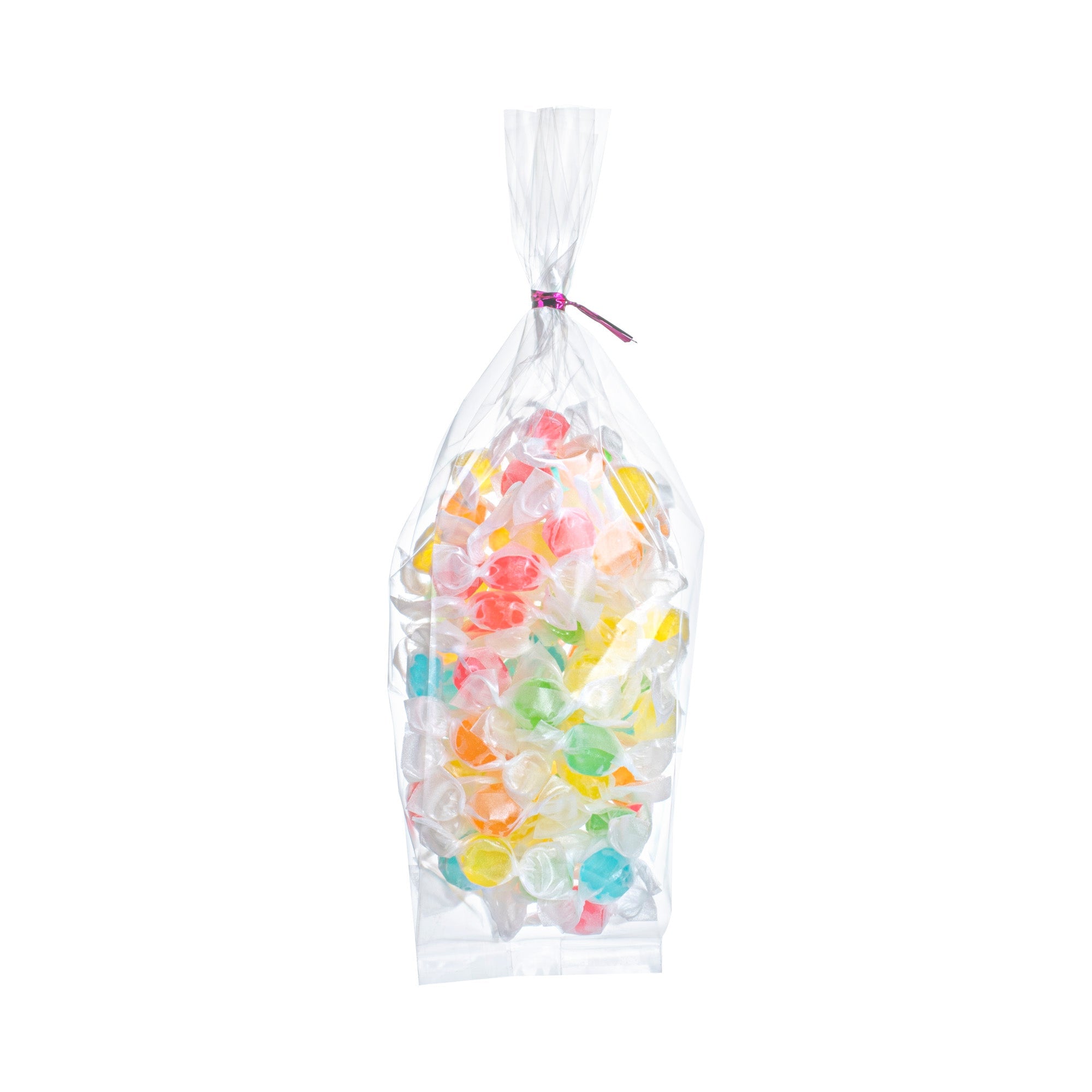 Bag Tek Clear Plastic Gusset Bag - High Clarity, Heat Sealable - 2 1/2" x 2" x 9 3/4" - 100 count box