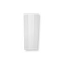 Bag Tek Clear Plastic Gusset Bag - High Clarity, Heat Sealable - 3 1/2" x 2 1/4" x 9 3/4" - 100 count box