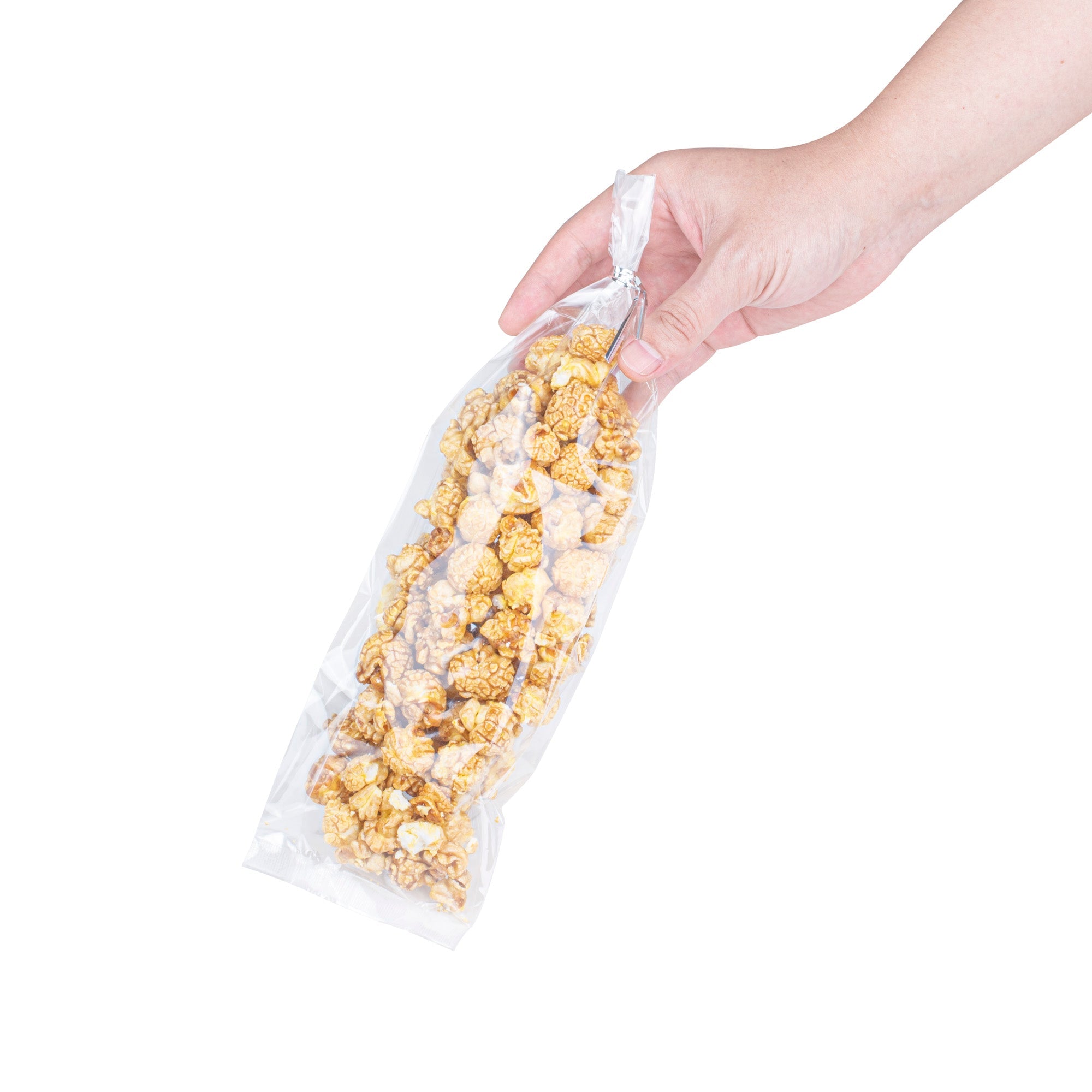 Bag Tek Clear Plastic Gusset Bag - High Clarity, Heat Sealable - 3 3/4" x 1 1/4" x 12" - 100 count box