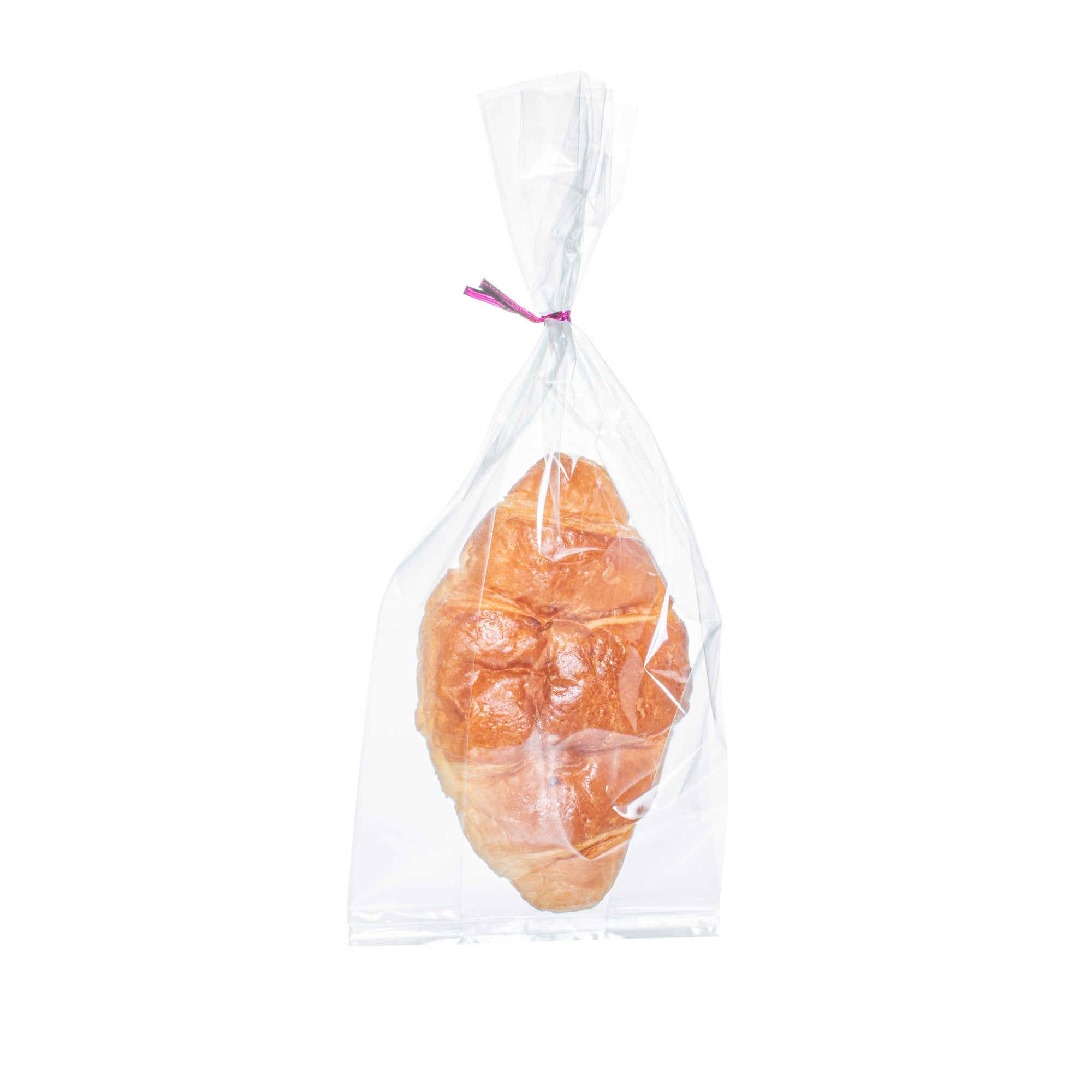 Bag Tek Clear Plastic Gusset Bag - High Clarity, Heat Sealable - 5" x 3" x 12" - 100 count box