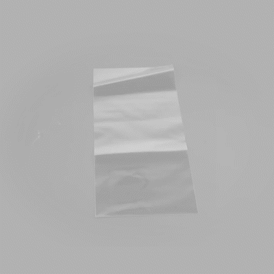 Bag Tek Clear Plastic Bag - No Flap, High Clarity, Heat Sealable - 5" x 13" - 100 count box