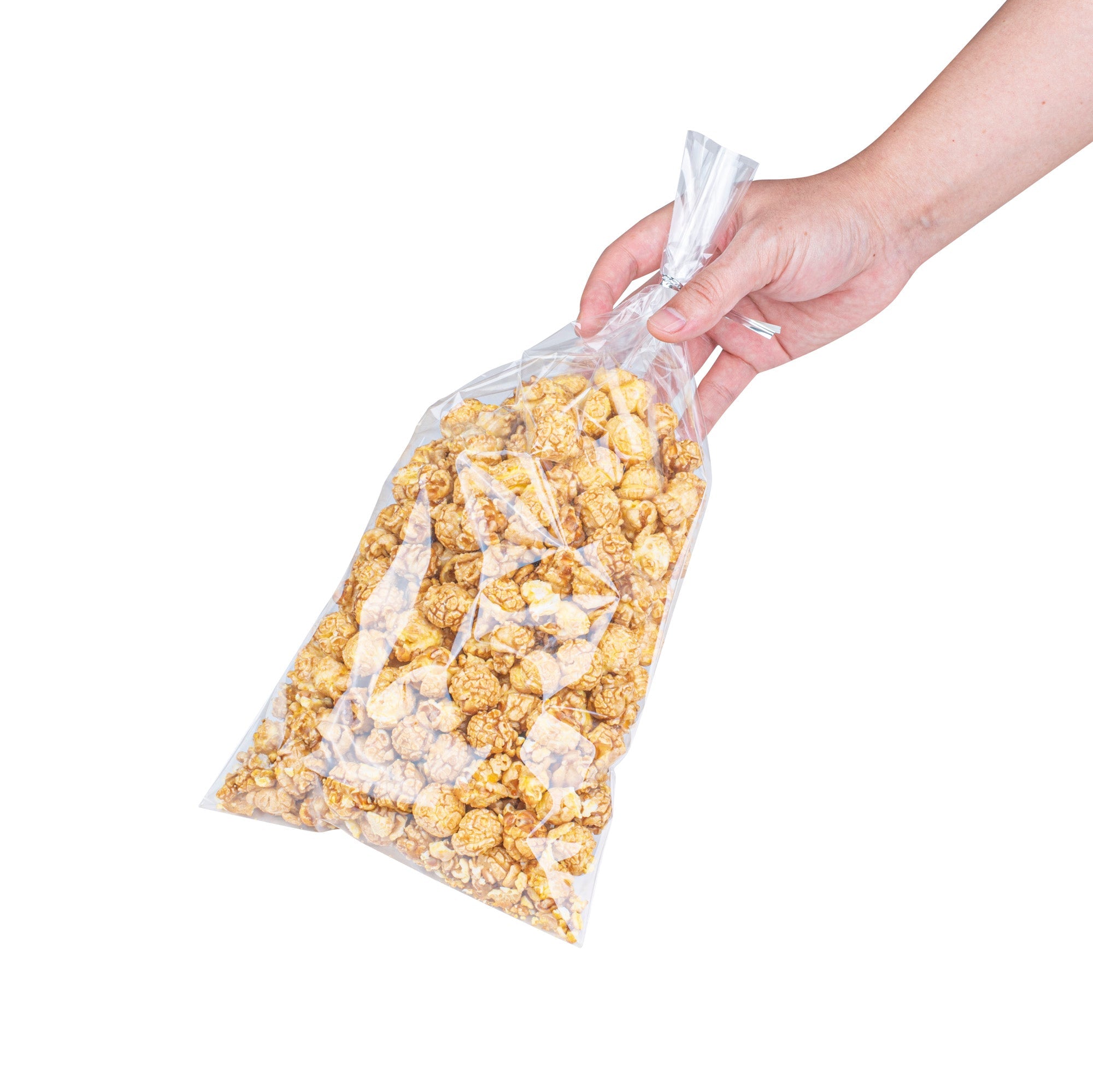 Bag Tek Clear Plastic Bag - No Flap, High Clarity, Heat Sealable - 14" x 7" - 100 count box
