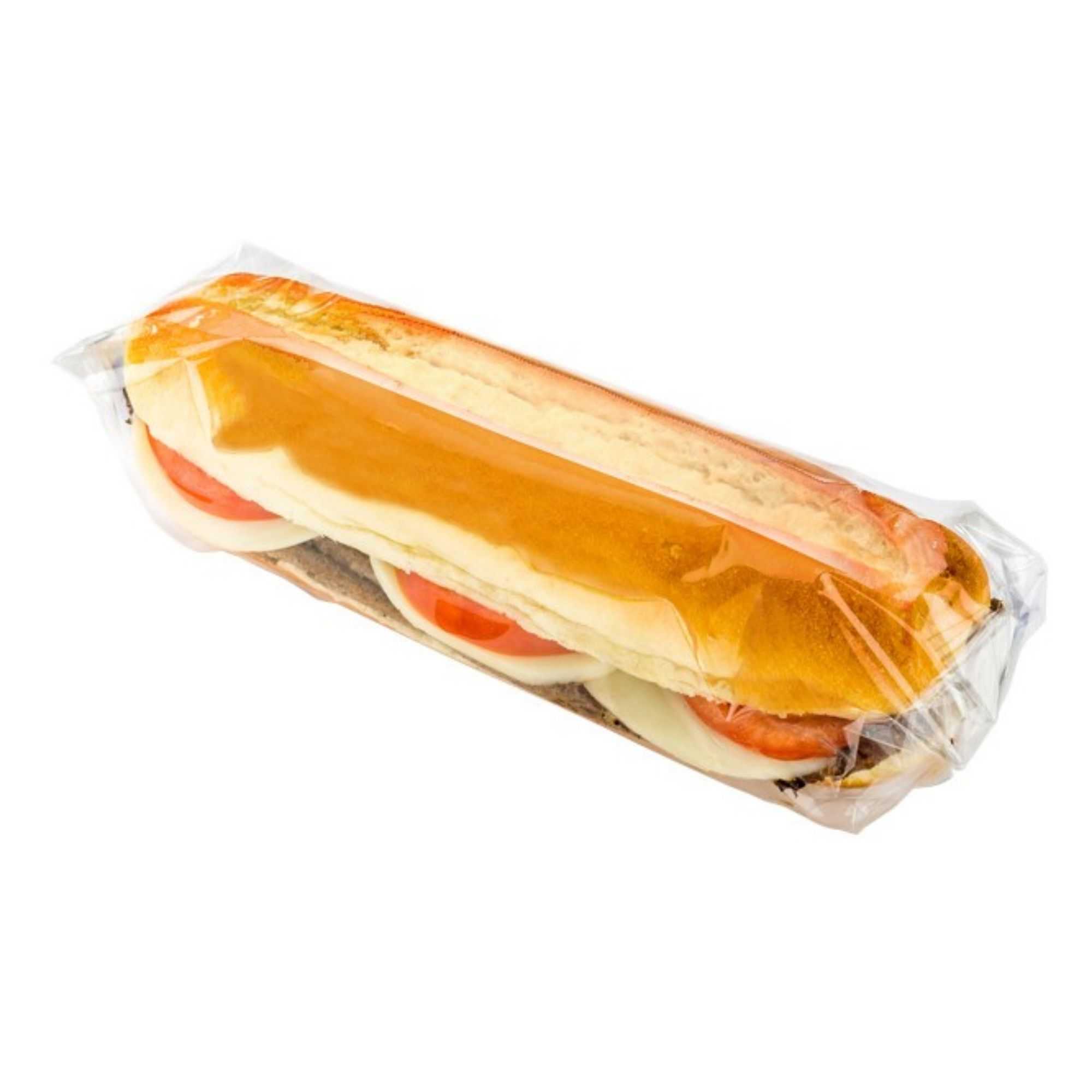Chef 101 Clear Plastic Sandwich Wrap - High Clarity - 15 3/4" x 11 3/4" - 100 count box
