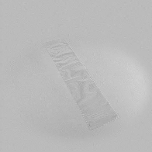 Bag Tek Clear Plastic Bread Bag - Micro-Perforated, with Wicket Dispenser - 28" x 6" - 250 count box