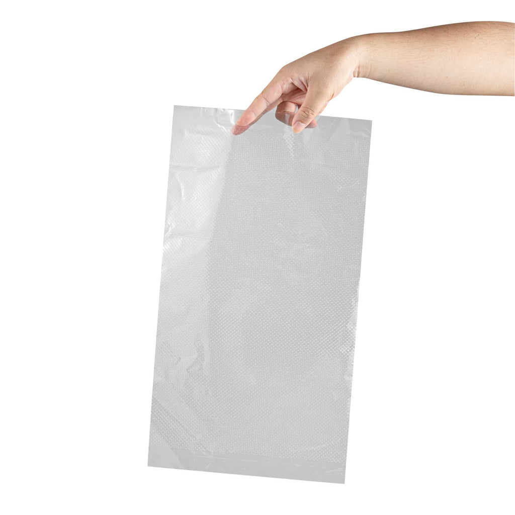 Bag Tek Clear Plastic Bread Bag - Micro-Perforated, with Wicket Dispenser - 11" x 20" - 250 count box