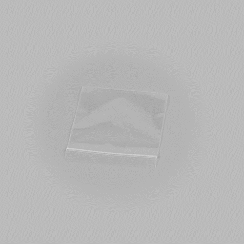 Bag Tek Clear Plastic Zip Bag - BPA-Free, High Clarity - 4" x 4" - 100 count box