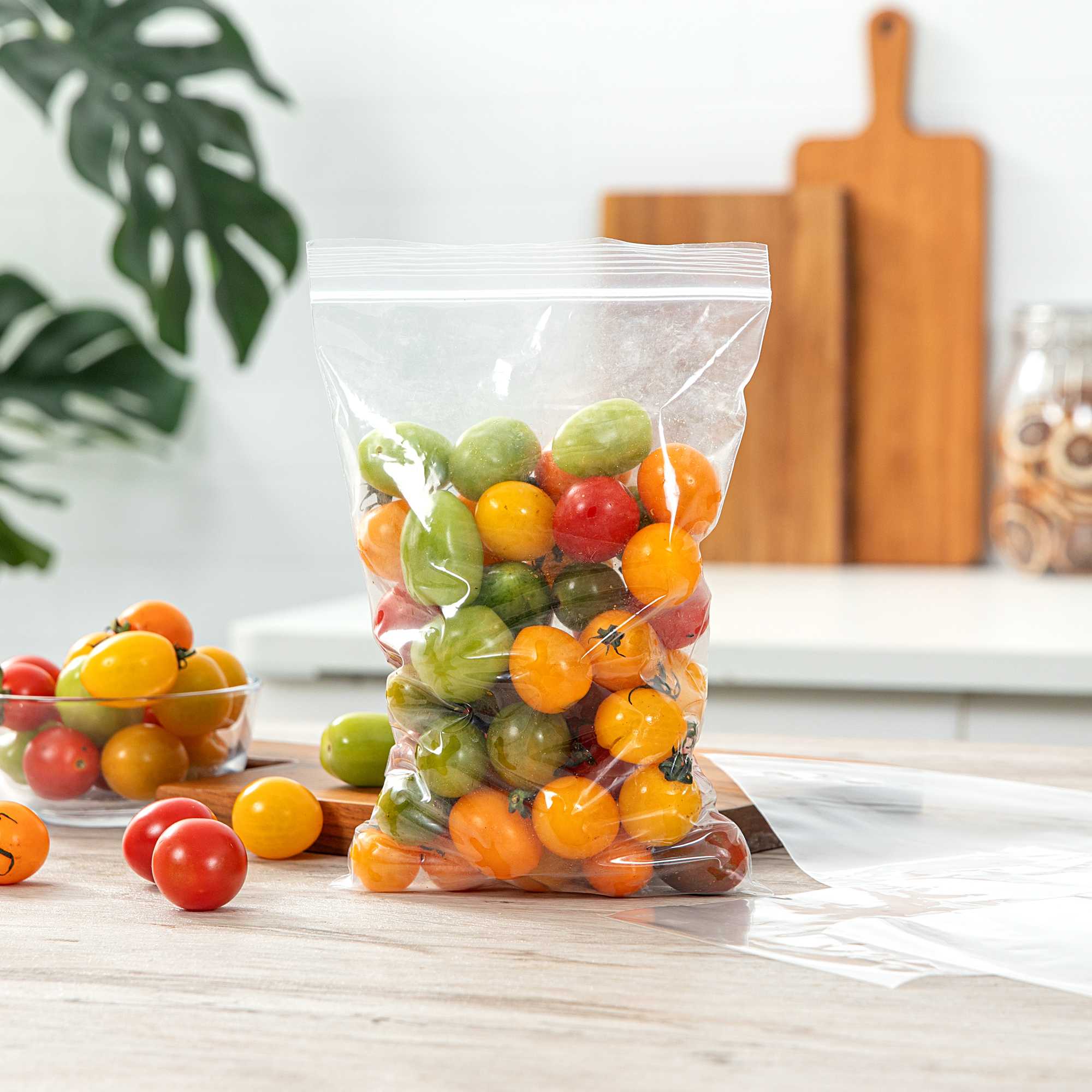 Bag Tek Clear Plastic Zip Bag - BPA-Free, High Clarity - 6" x 9" - 100 count box