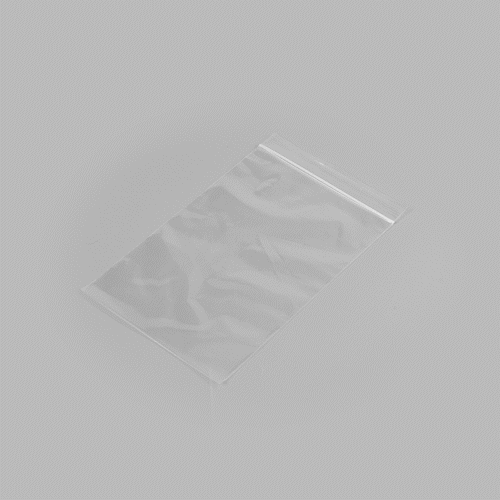 Bag Tek Clear Plastic Zip Bag - BPA-Free, High Clarity - 6" x 9" - 100 count box