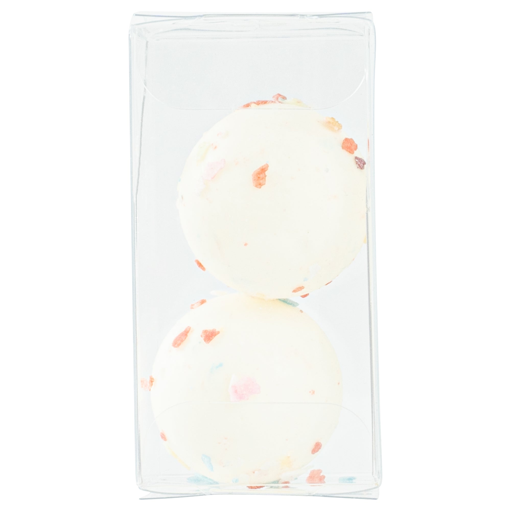 Sweet Vision Clear Plastic Candy Box - Tuck Top, with Sleeve - 1 1/2" x 1 1/2" x 2 3/4" - 100 count box