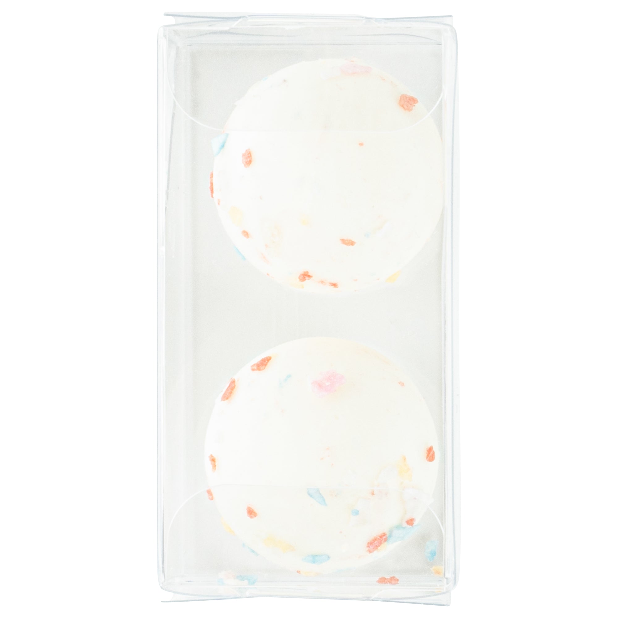Sweet Vision Clear Plastic Candy Box - Tuck Top, with Sleeve - 1 1/2" x 1 1/2" x 2 3/4" - 100 count box