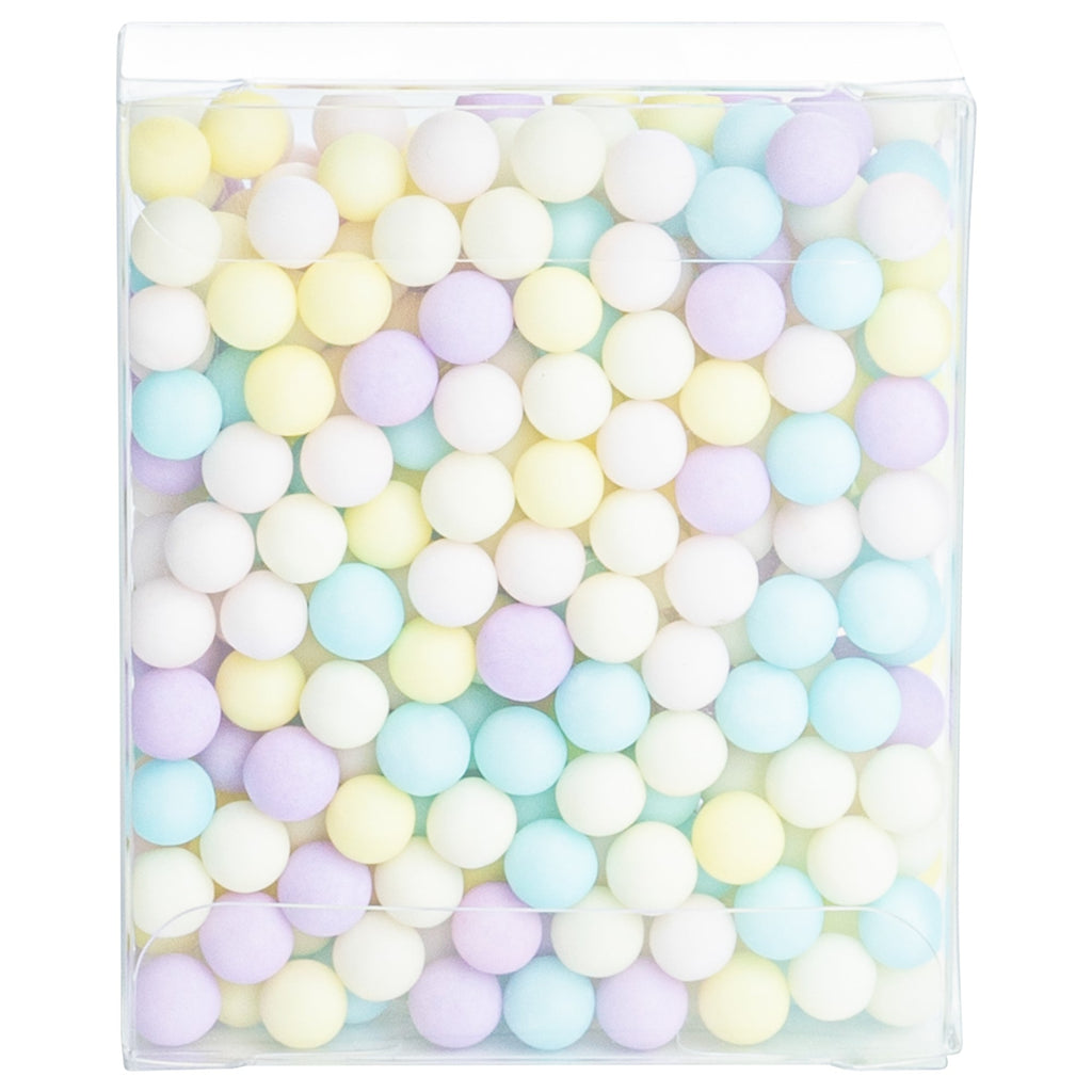 Sweet Vision Square Clear Plastic Candy Box - 2 1/2" x 1" x 3" - 100 count box