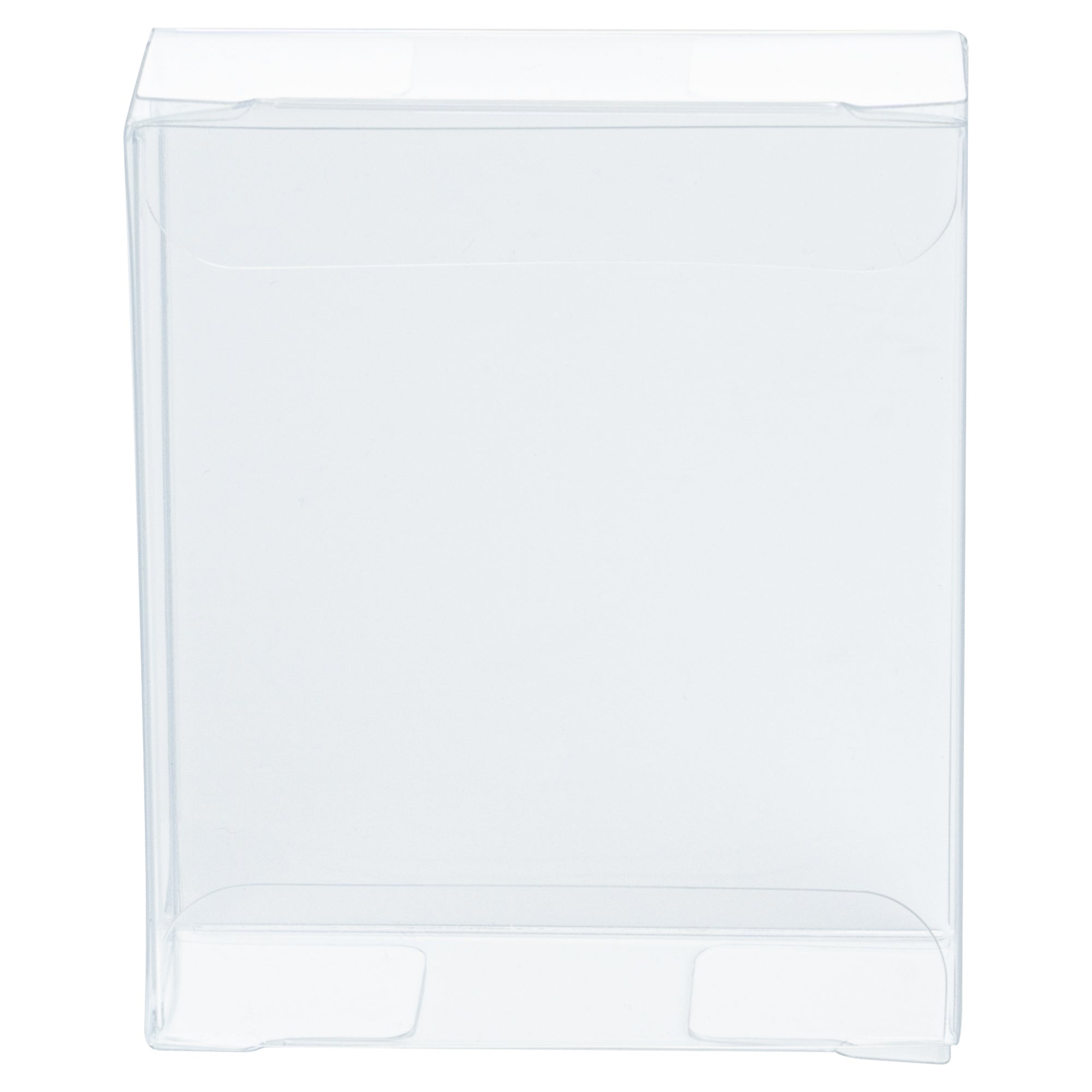 Sweet Vision Square Clear Plastic Candy Box - 2 1/2" x 1" x 3" - 100 count box