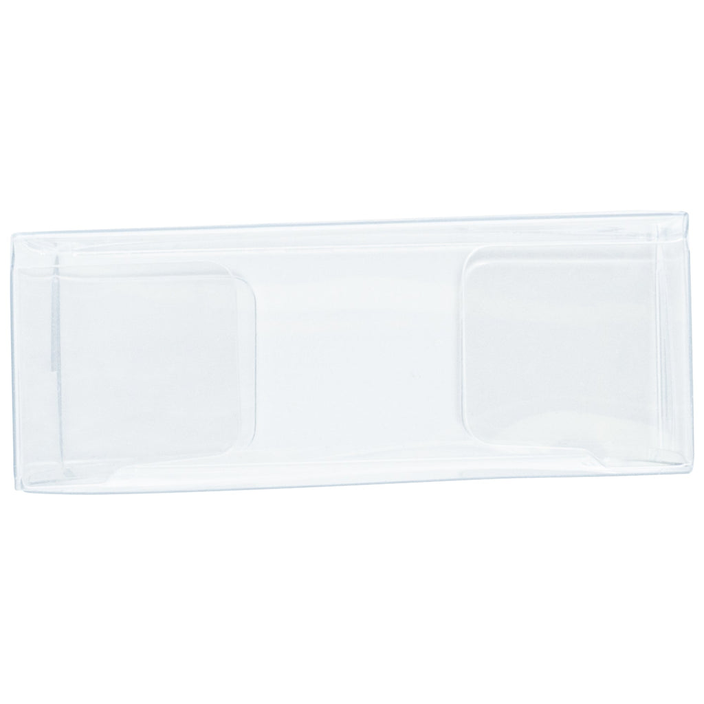 Sweet Vision Square Clear Plastic Candy Box - 2 1/2" x 1" x 3" - 100 count box