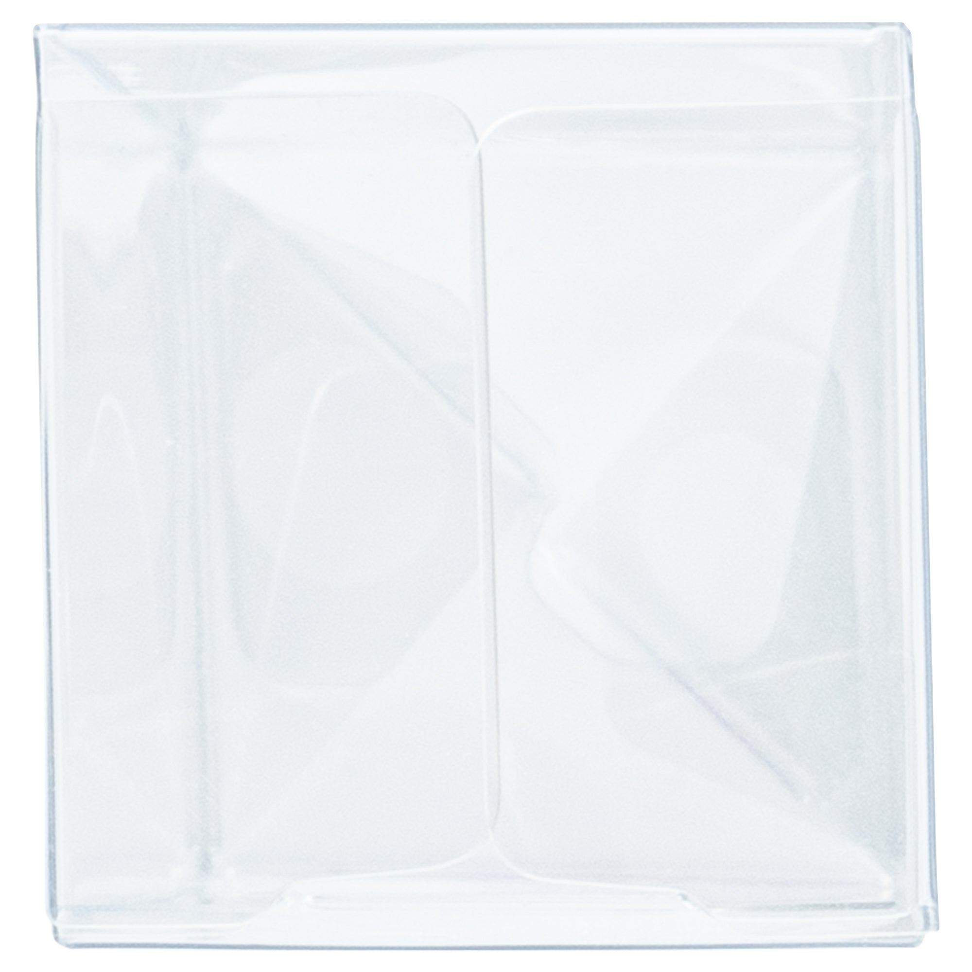 Sweet Vision Clear Plastic Favor Box - Tuck Top, Pop & Lock Bottom - 1 1/2" x 1 1/2" x 6 1/4" - 100 count box