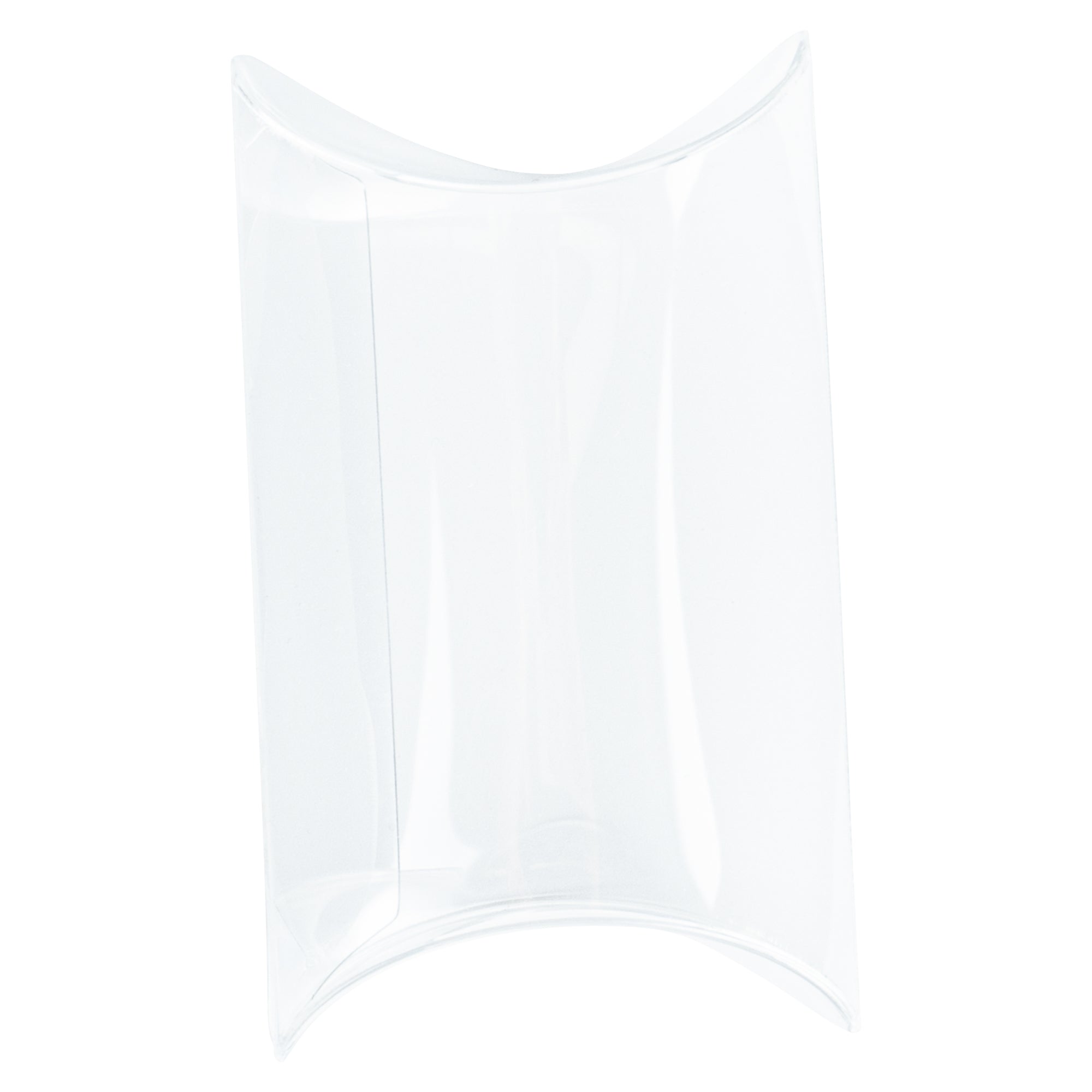 Sweet Vision Pillow Clear Plastic Gift Box - 3" x 2" x 3/4" - 100 count box