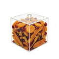 Clear Tek Clear Acrylic Medium Candy Container - Display Box - 6" x 6" x 6" - 1 count box