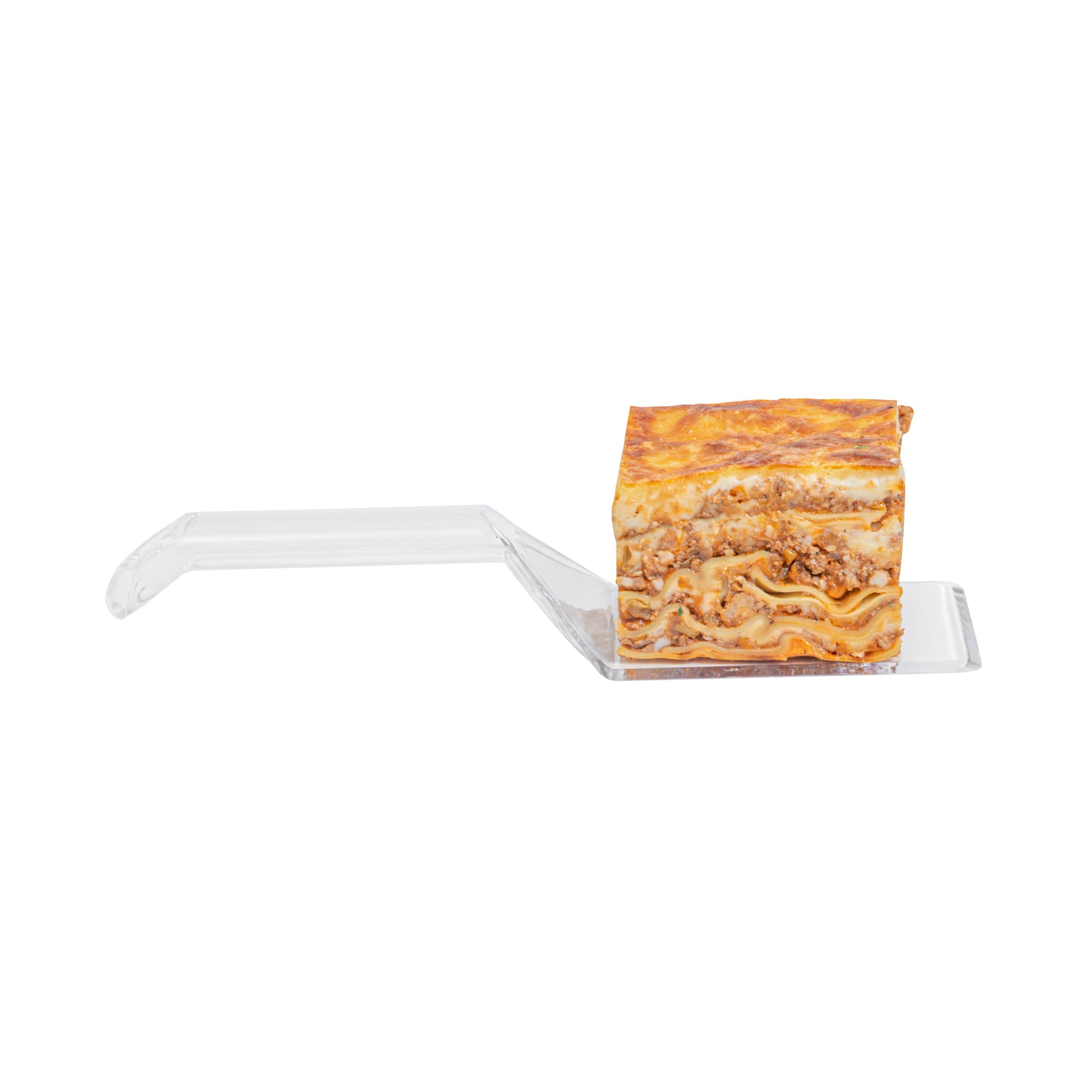 Cater Tek Clear Plastic Serving Spatula - Recyclable - 10" - 10 count box