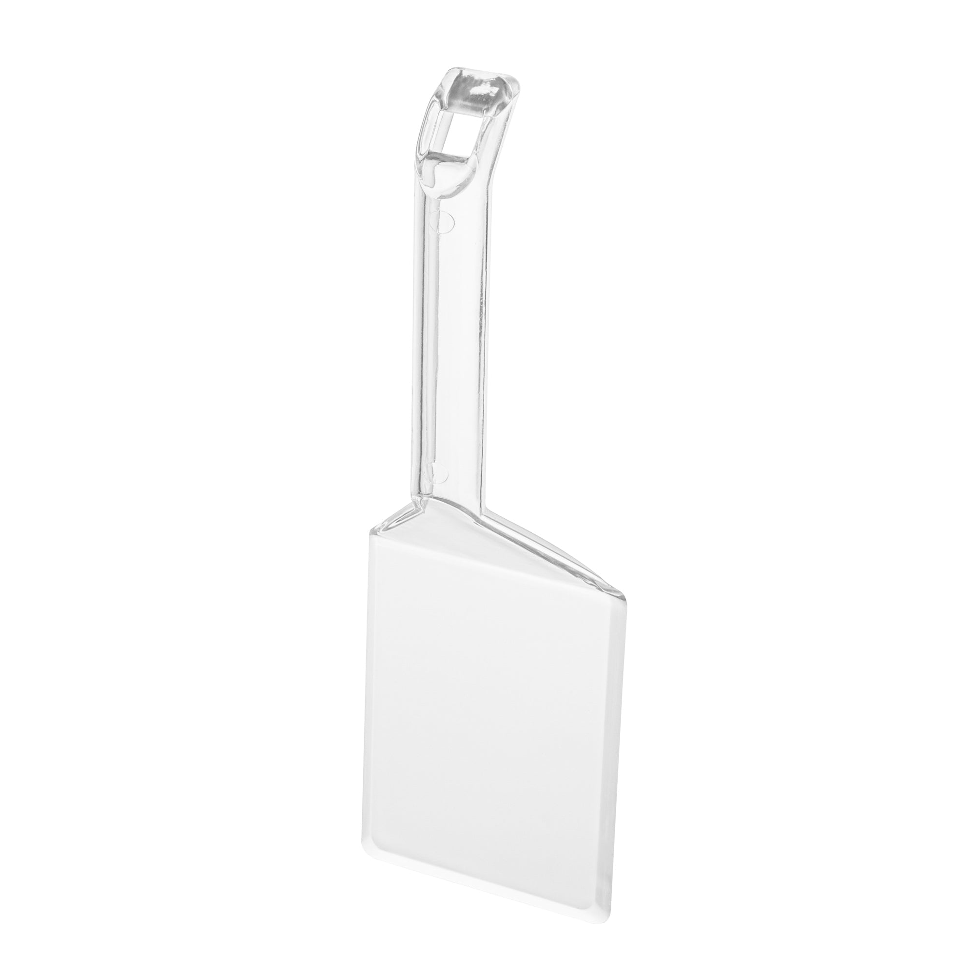 Cater Tek Clear Plastic Serving Spatula - Recyclable - 10" - 10 count box