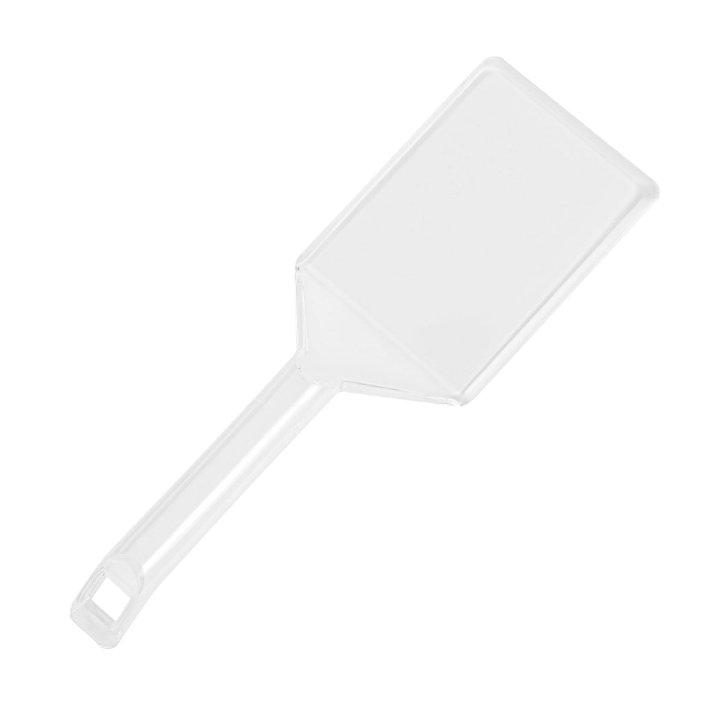 Cater Tek Clear Plastic Serving Spatula - Recyclable - 10" - 10 count box