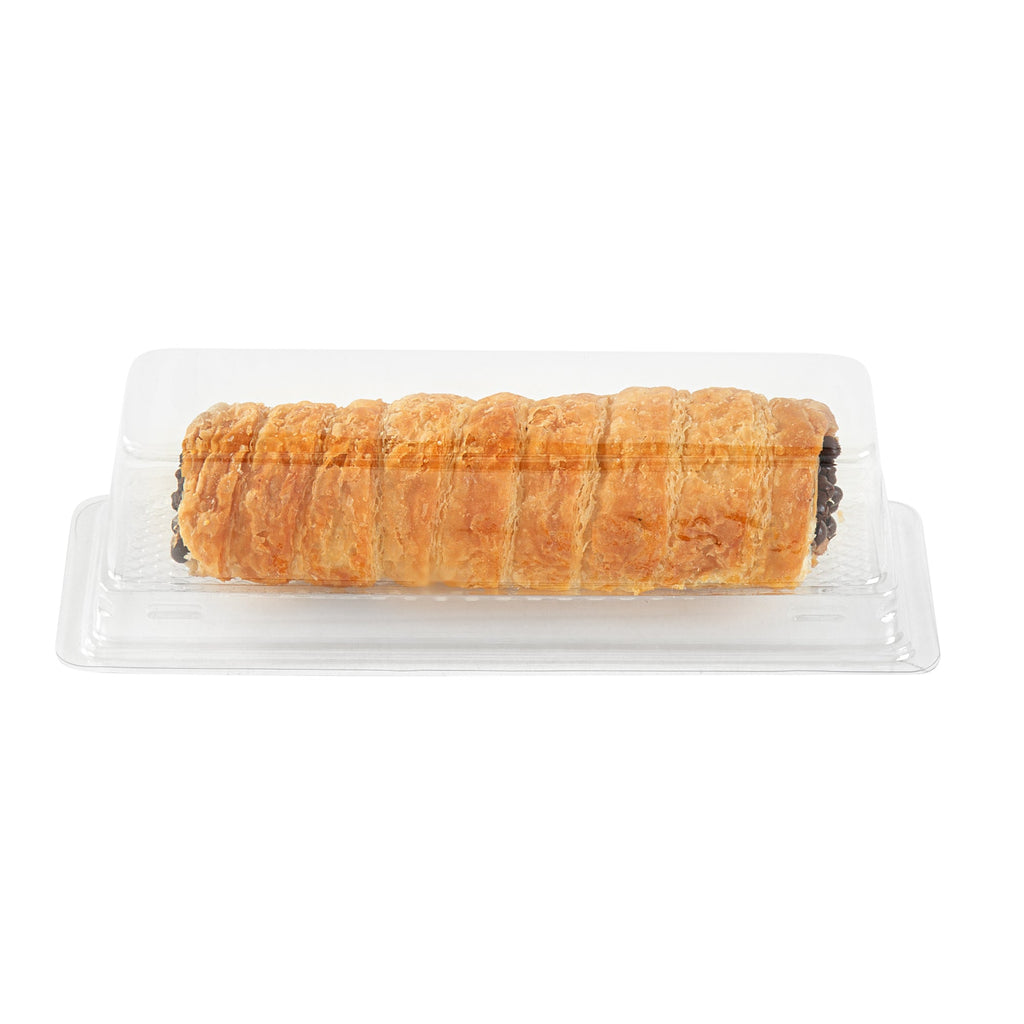 Thermo Tek 9 oz Rectangle Clear Plastic Pastry Box - with Lid - 7 3/4" x 2 3/4" x 2 1/4" - 100 count box