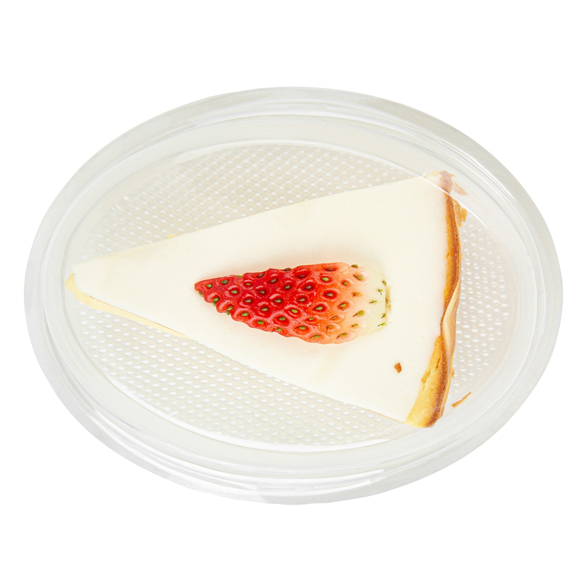 Thermo Tek 9 oz Oval Clear Plastic Cake Box - with Lid - 5 1/4" x 4 1/4" x 2" - 100 count box