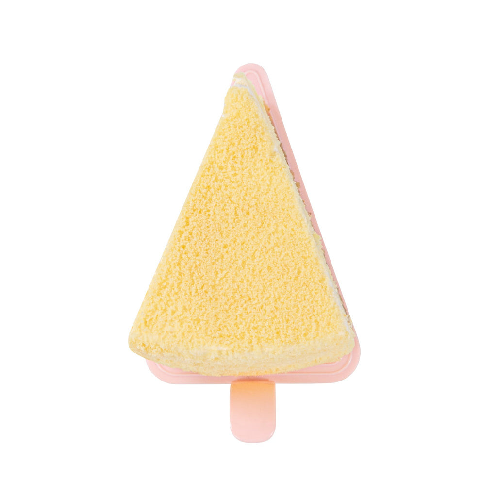 Pastry Tek Triangle Pink Plastic Cake Server - 4 1/2" x 3" - 100 count box