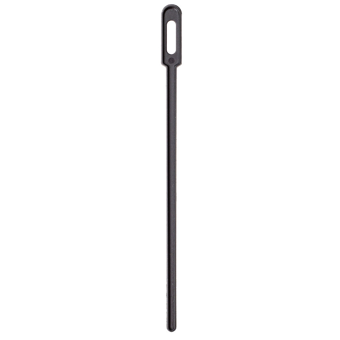 Restpresso Black Plastic Keyhole Coffee Stirrer - 6 1/4" - 100 count box