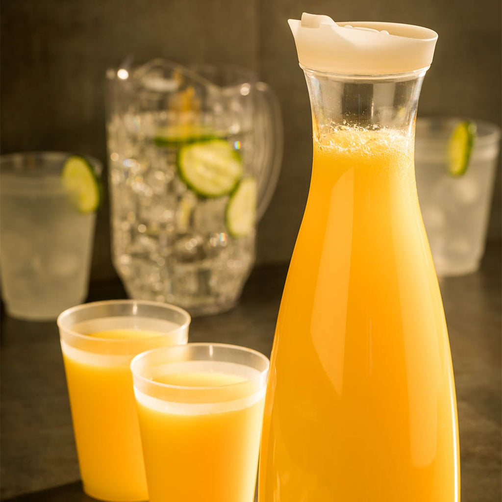 Bar Lux 51 oz Clear Plastic Carafe - with Lid - 1 count box