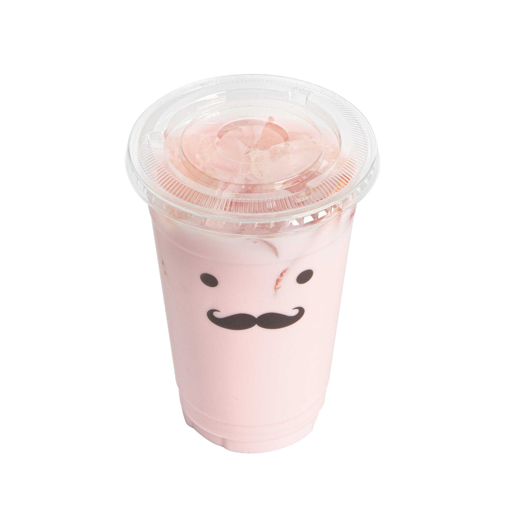 Visage Clear Plastic Flat Straw Lid - Fits 16, 20 and 24 oz - 1000 count box