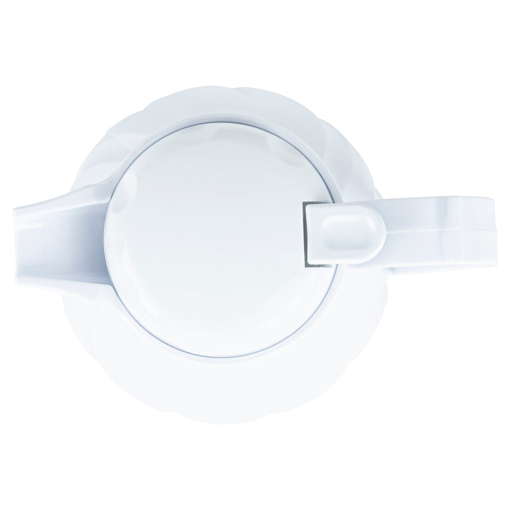 Restpresso 20 oz White Thermal Coffee Carafe / Server - 6 1/2" x 5" x 8" - 1 count box