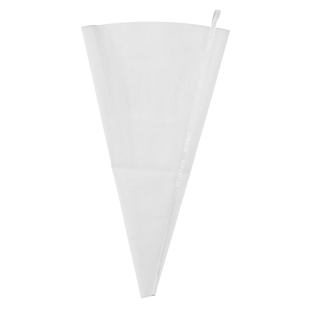 Pastry Tek White Silicone Pastry Piping Bag - 14" x 7 1/4" - 2 count box