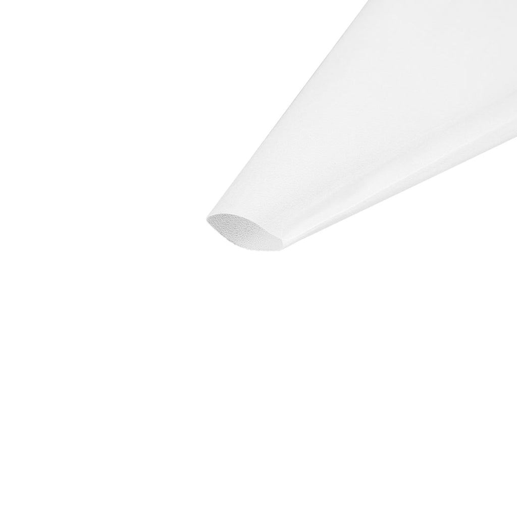Pastry Tek White Silicone Pastry Piping Bag - 14" x 7 1/4" - 2 count box