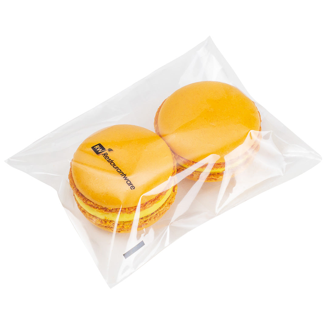 Bag Tek Clear Plastic Lip and Tape Bag - Self Sealing - 4" x 3" - 100 count box