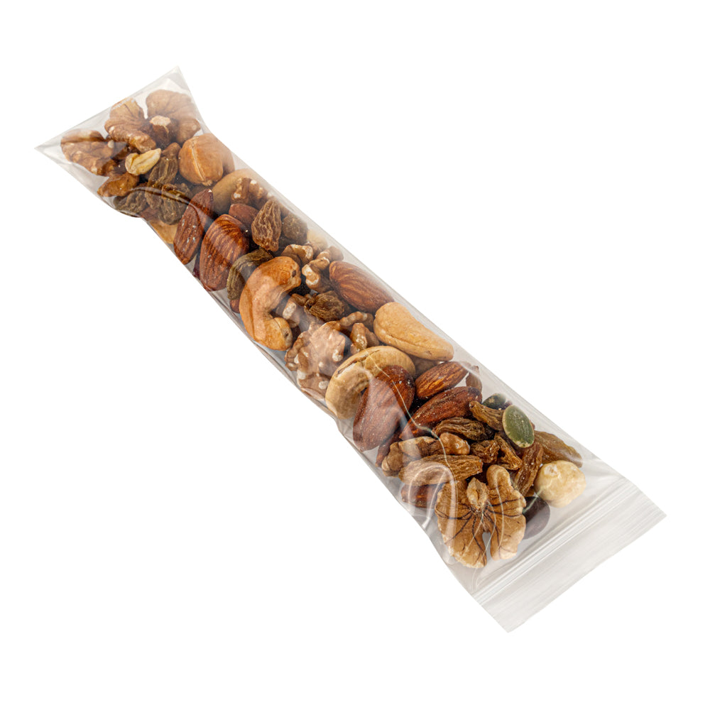 Bag Tek Clear Plastic Zip Snack Bag - 8" x 2" - 100 count box