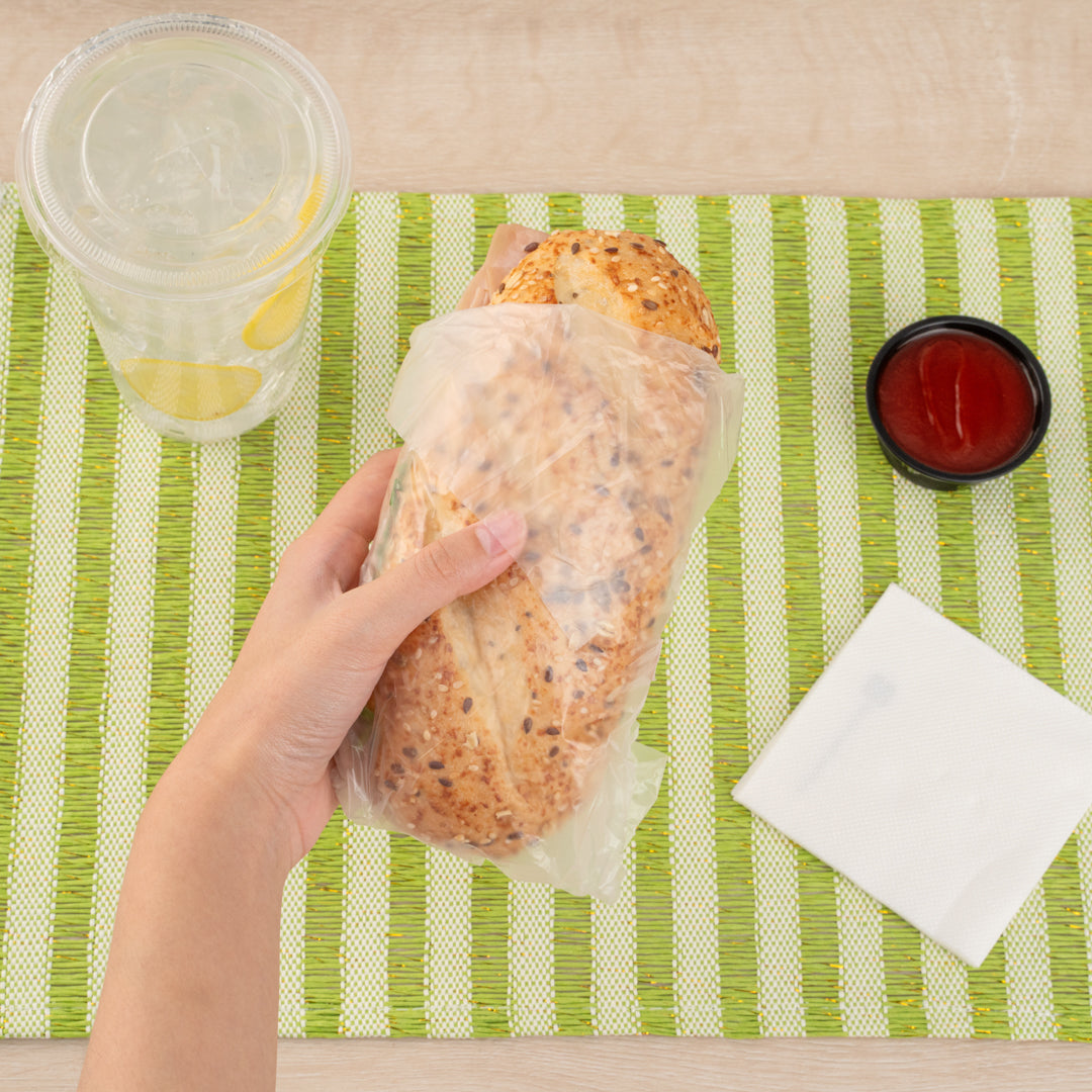 Chef 101 Rectangle Plastic Interfolded Deli and Bakery Wrap - 12" x 10 3/4" - 10000 count box