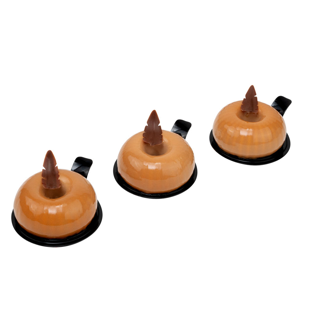 Pastry Tek Silicone Ridged Donut - 6-Compartment - 1 count box