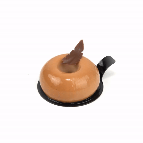 Pastry Tek Silicone Ridged Donut - 6-Compartment - 1 count box