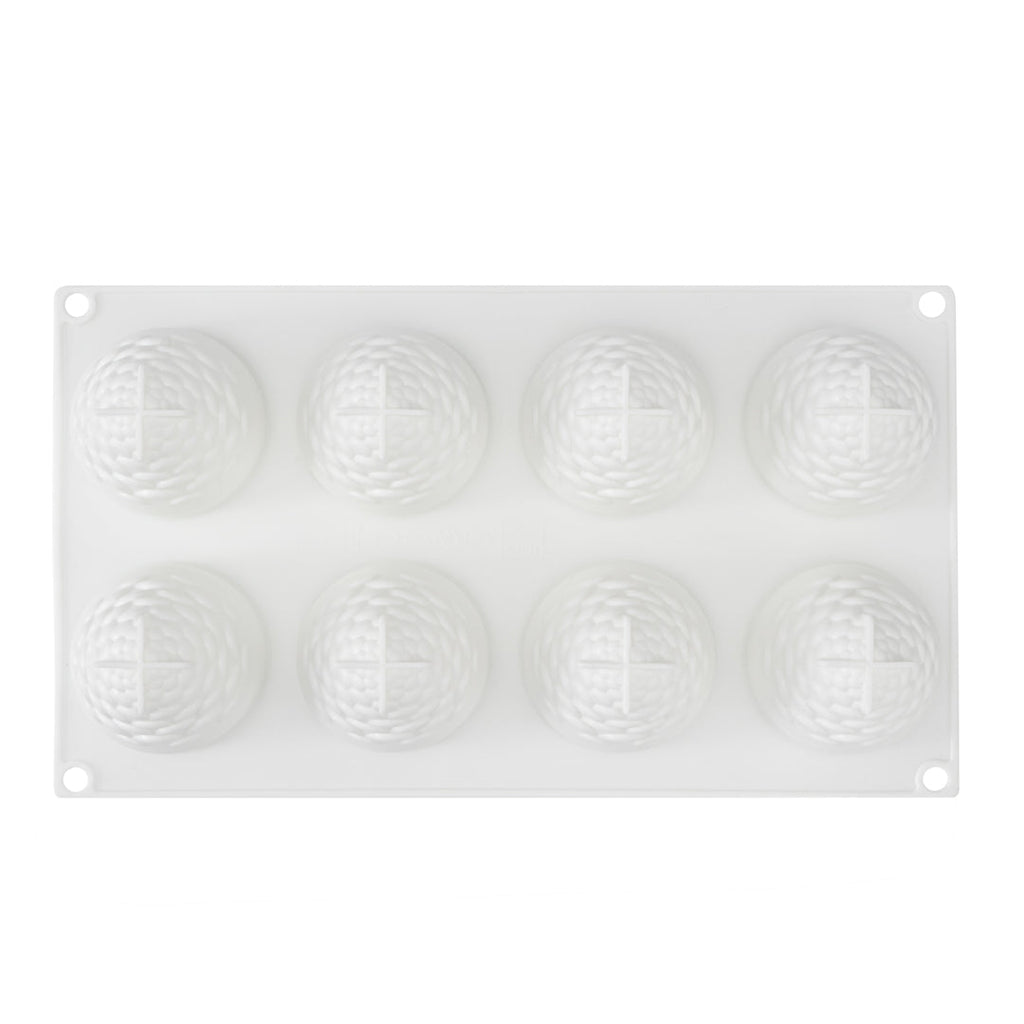Pastry Tek Silicone Pineapple Baking Mold - 8-Compartment - 1 count box