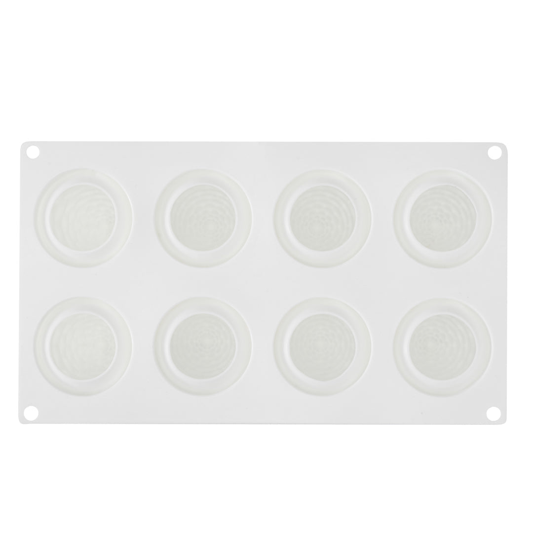 Pastry Tek Silicone Pineapple Baking Mold - 8-Compartment - 1 count box