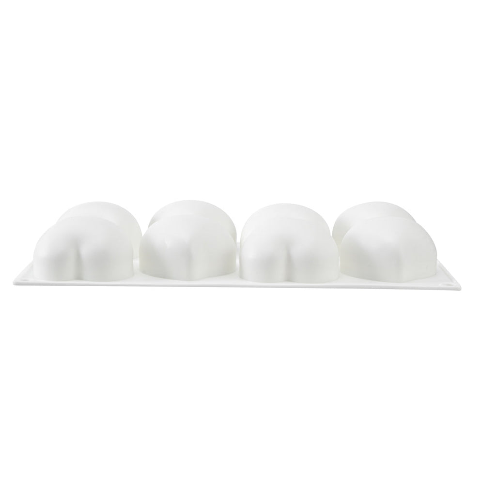 Pastry Tek Silicone Heart Baking Mold - 8-Compartment - 1 count box