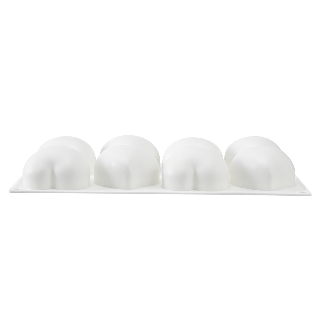 Pastry Tek Silicone Heart Baking Mold - 8-Compartment - 1 count box