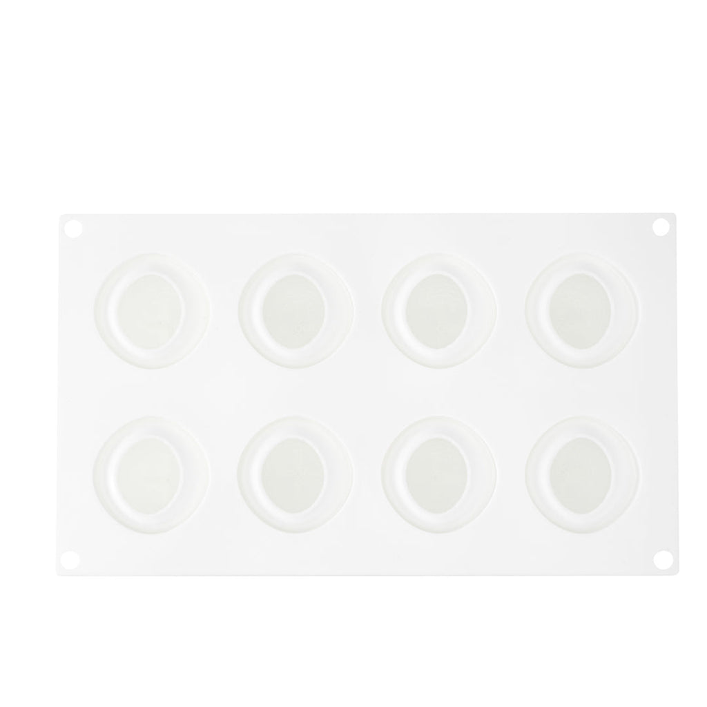 Pastry Tek Silicone Strawberry Baking Mold - 8-Compartment - 1 count box