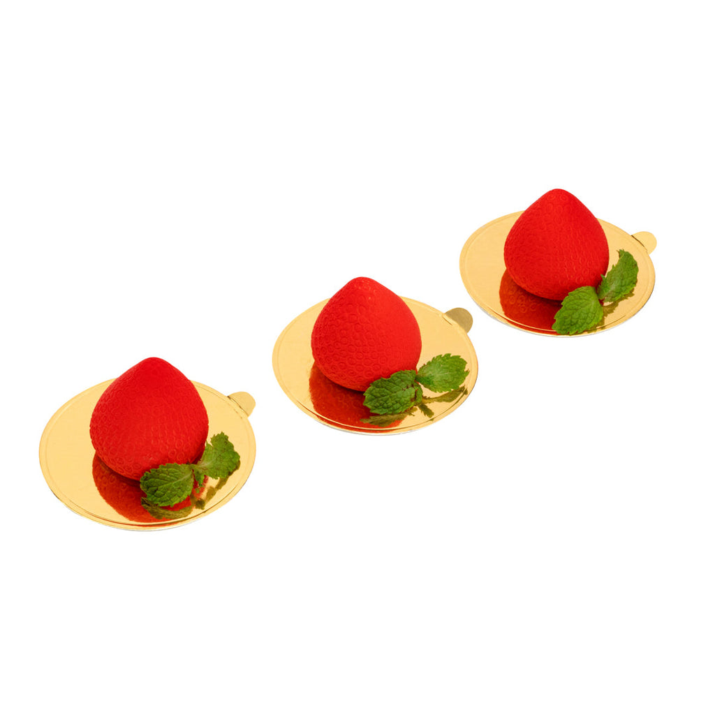 Pastry Tek Silicone Strawberry Baking Mold - 15-Compartment - 1 count box