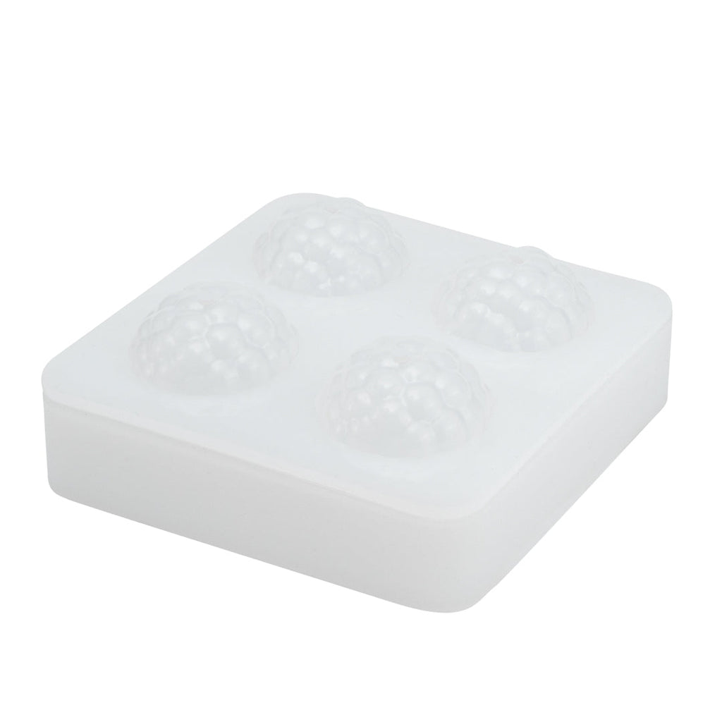 Pastry Tek Silicone Lychee Baking Mold - 4-Compartment - 1 count box