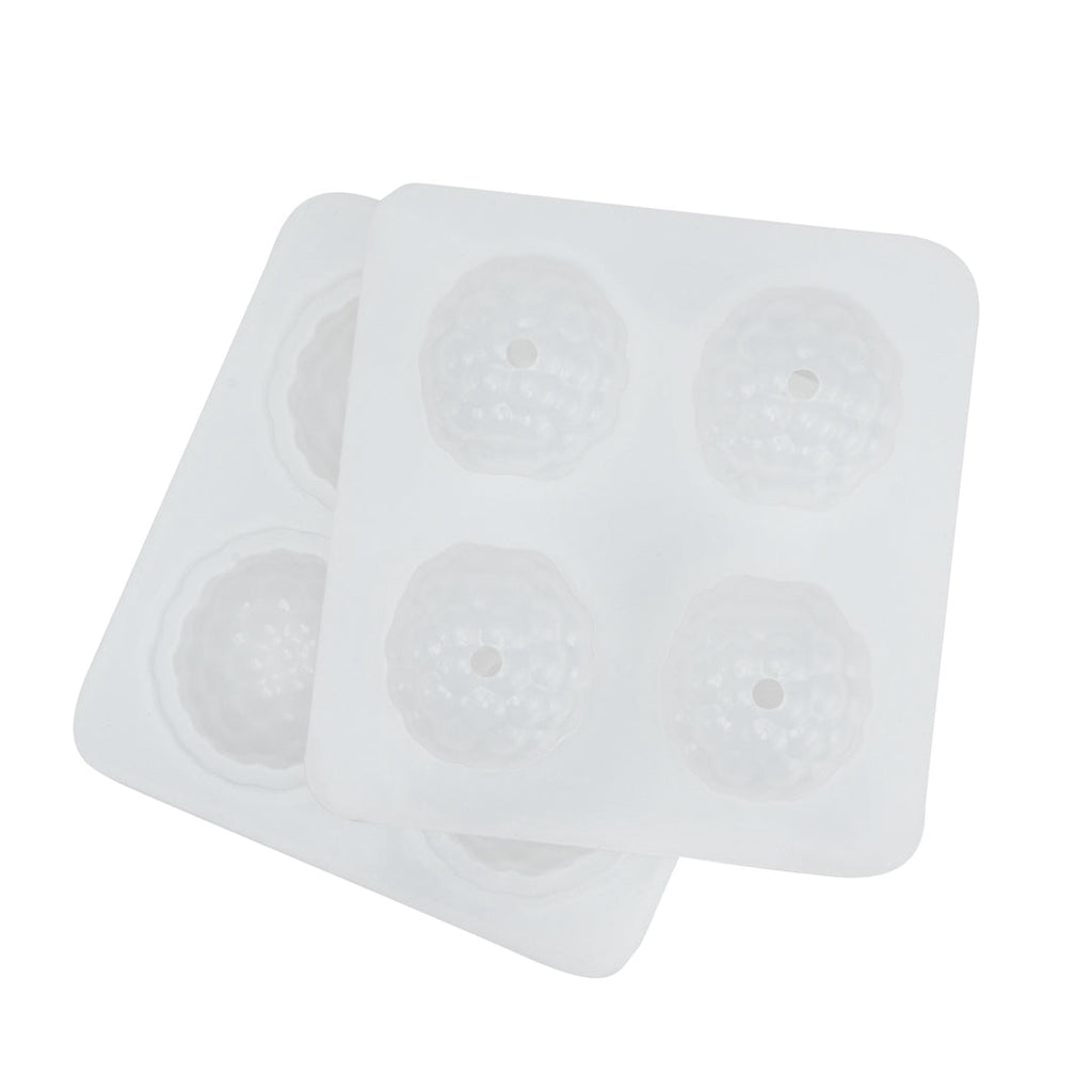 Pastry Tek Silicone Lychee Baking Mold - 4-Compartment - 1 count box