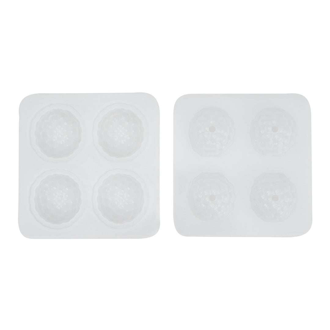 Pastry Tek Silicone Lychee Baking Mold - 4-Compartment - 1 count box