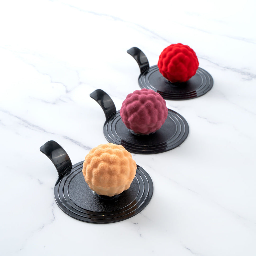 Pastry Tek Silicone Lychee Baking Mold - 4-Compartment - 1 count box