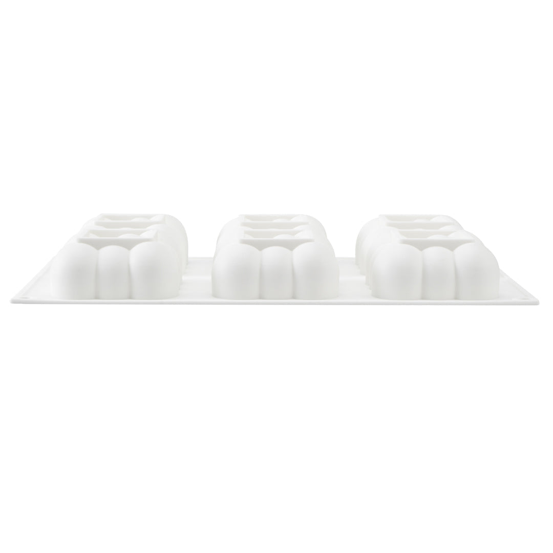 Pastry Tek Silicone Bubble Cloud Baking Mold - 6-Compartment - 10 count box
