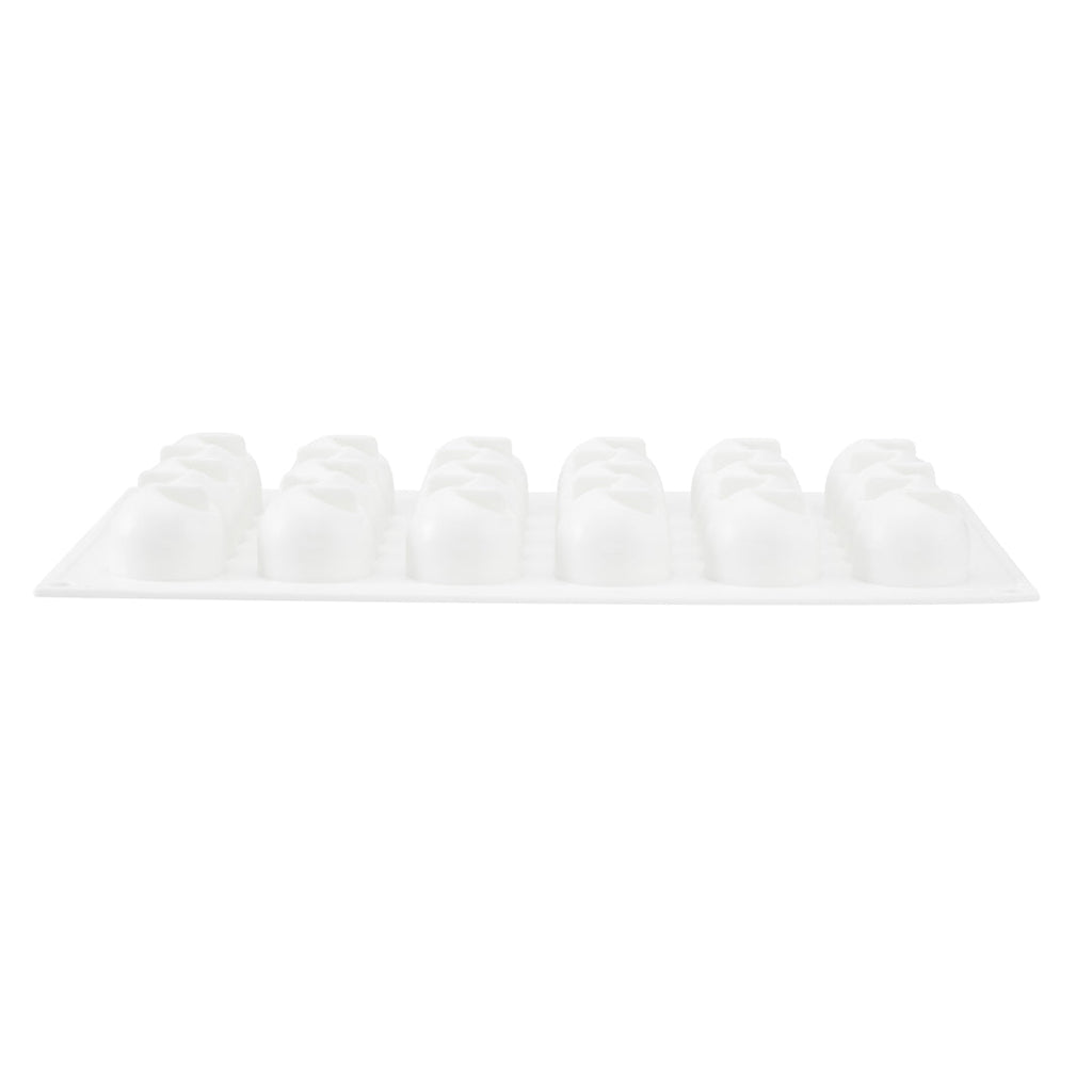 Pastry Tek Silicone Flower Strip Baking Mold - 6-Compartment - 1 count box